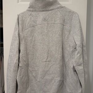 lululemon athletica scuba oversized funnel neck half zip